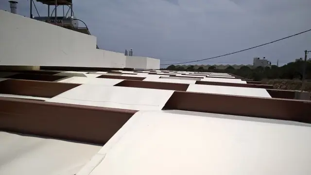 Σύστημα σκίασης πέργκολας – άποψη από ψηλά